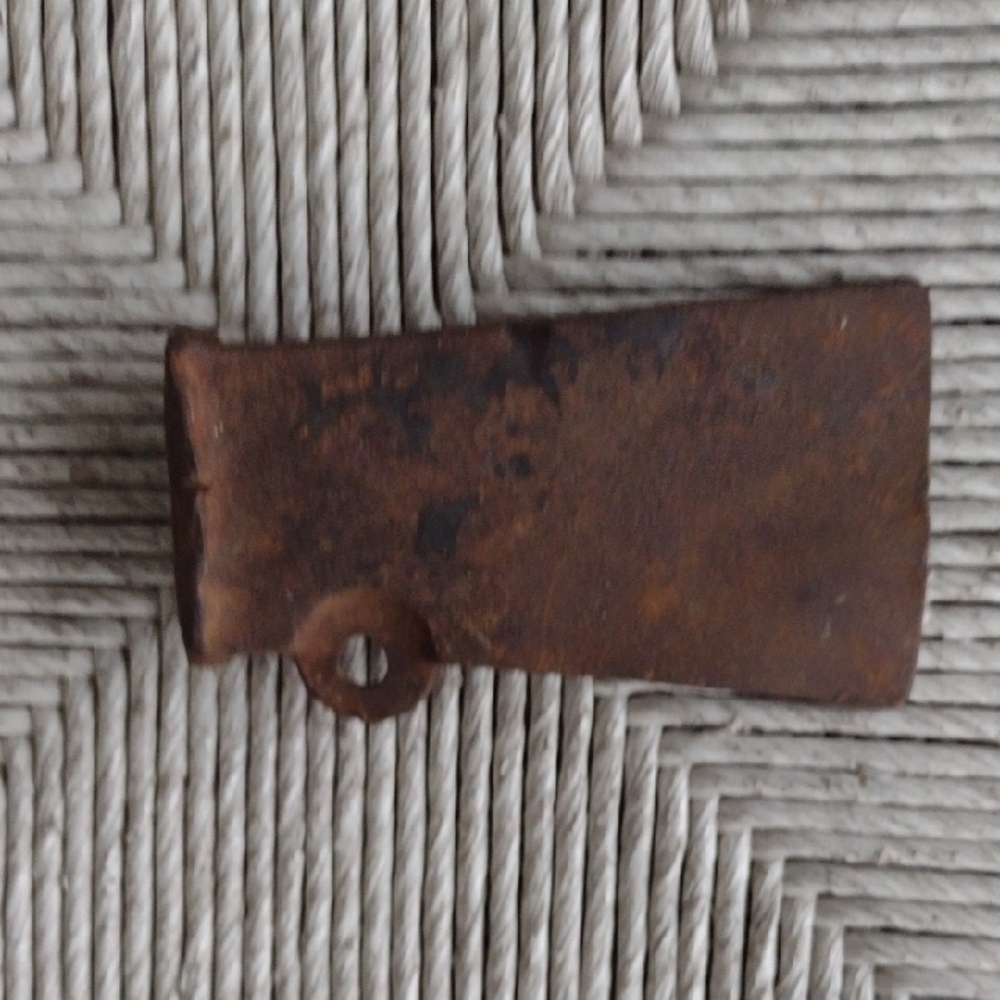 Primitive Metal  Logging Axe